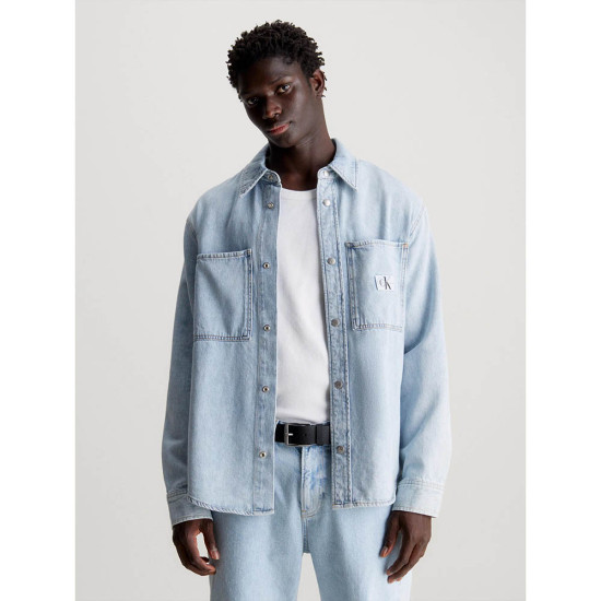 Calvin Klein Ανδρικό πουκάμισο Regular Linear Shirt